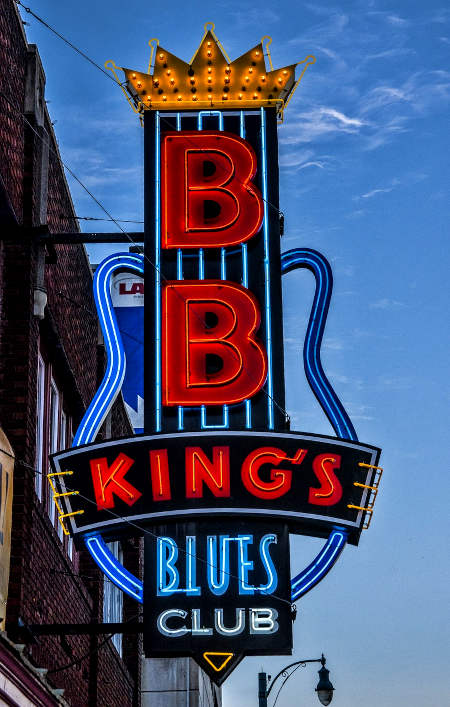 Blues bar Memphis